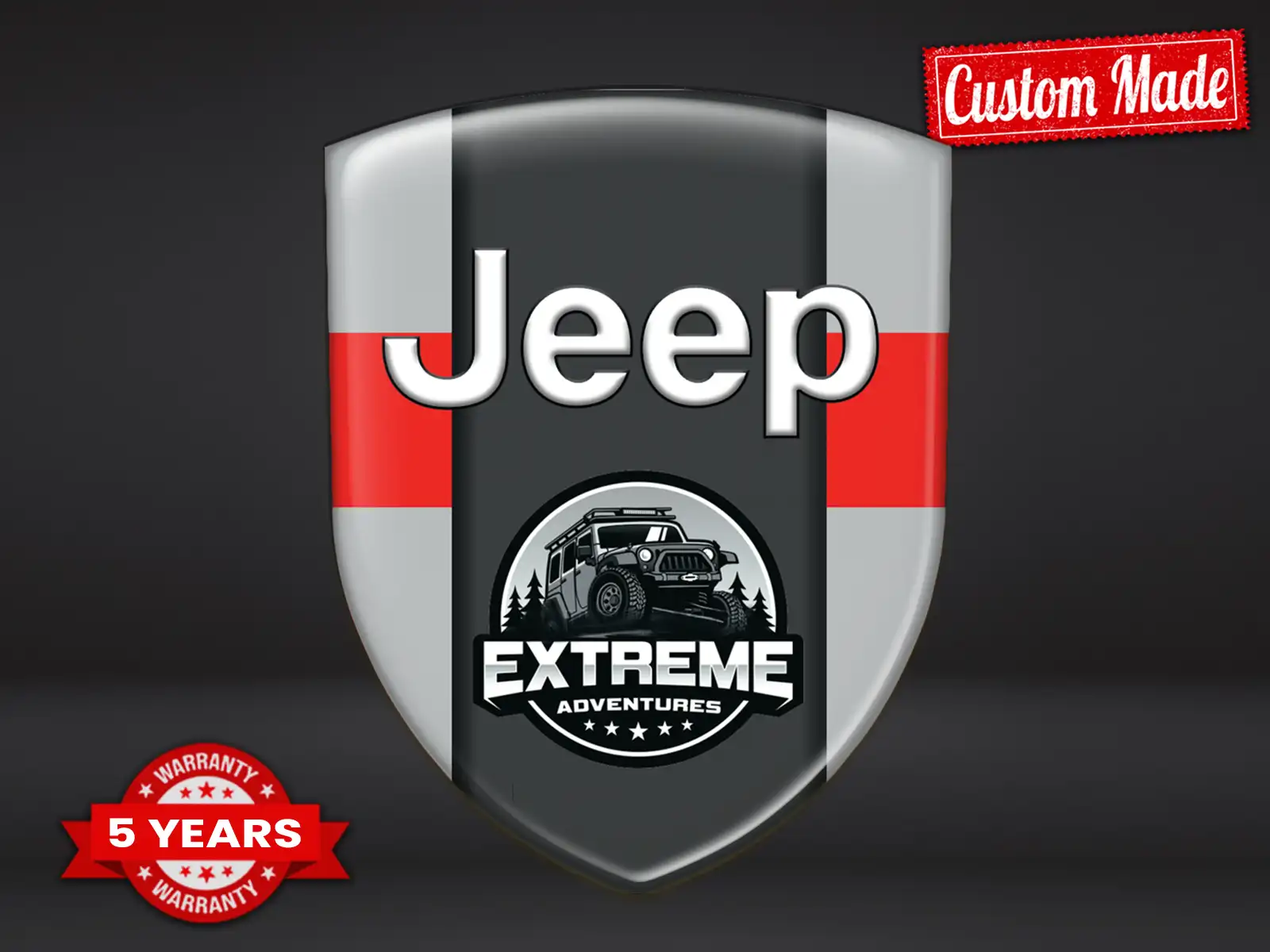 Jeep Car Window Stickers Solid Professional Max Pattern